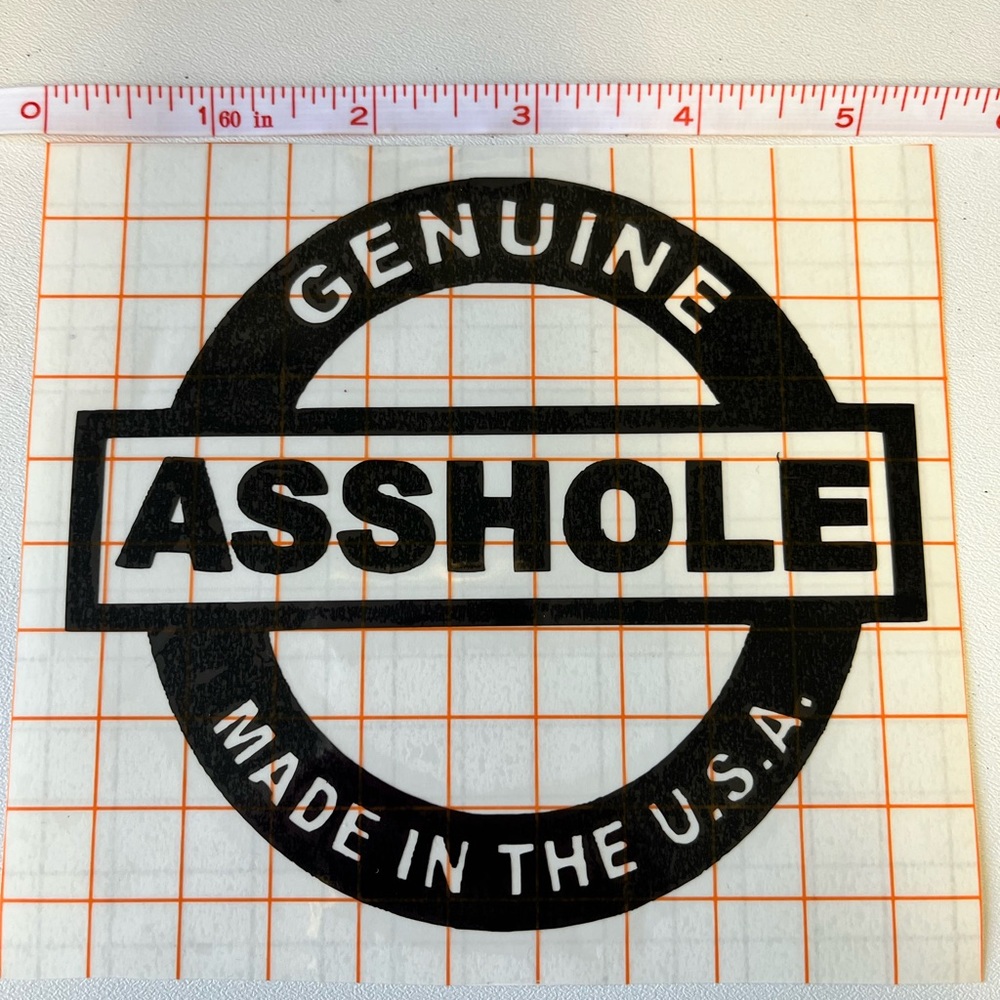 Adult vinyl sticker bundle two and get a third free